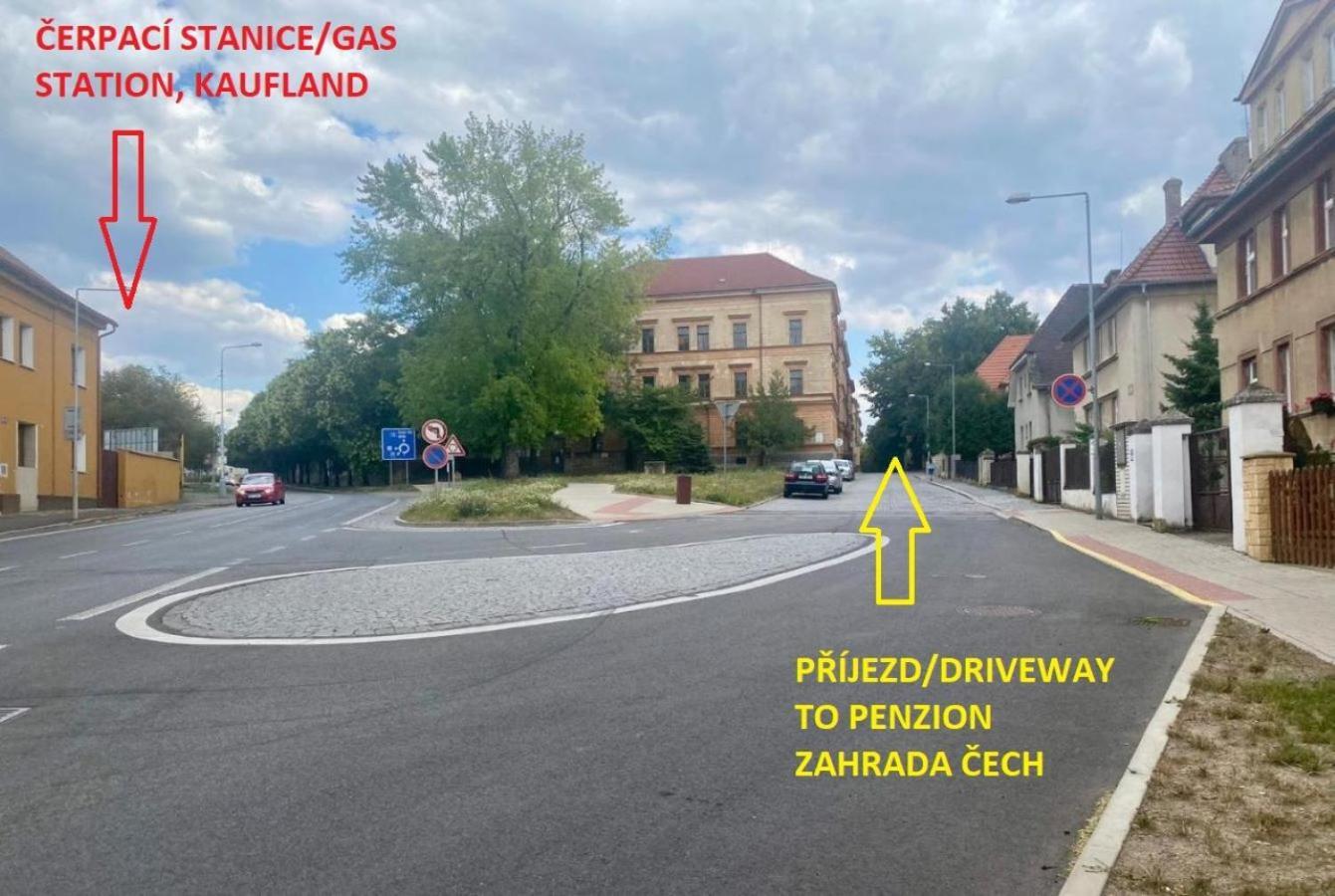 Penzion Zahrada Cech Литомержице Экстерьер фото